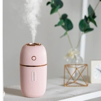 mini car air humidifier diffuser usb fog maker home cars office bedroom with night led lights