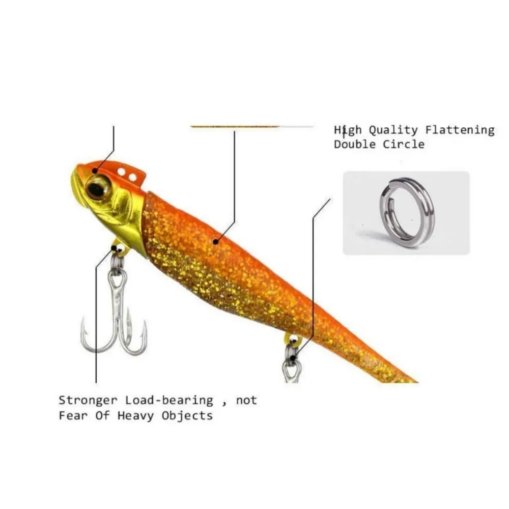 

1 Lot Lure Bait Set Lead jig Head Soft bait 19g 23g 30g 37g with hook Artificial fish bait