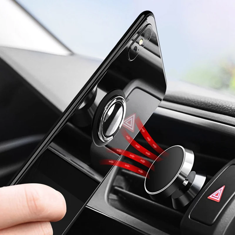 

Car Phone Holder Magnetic Universal Magnet Phone Mount for iPhone X Xs Max Samsung in Car Mobile Cell Phone Holder Stand 1Pc