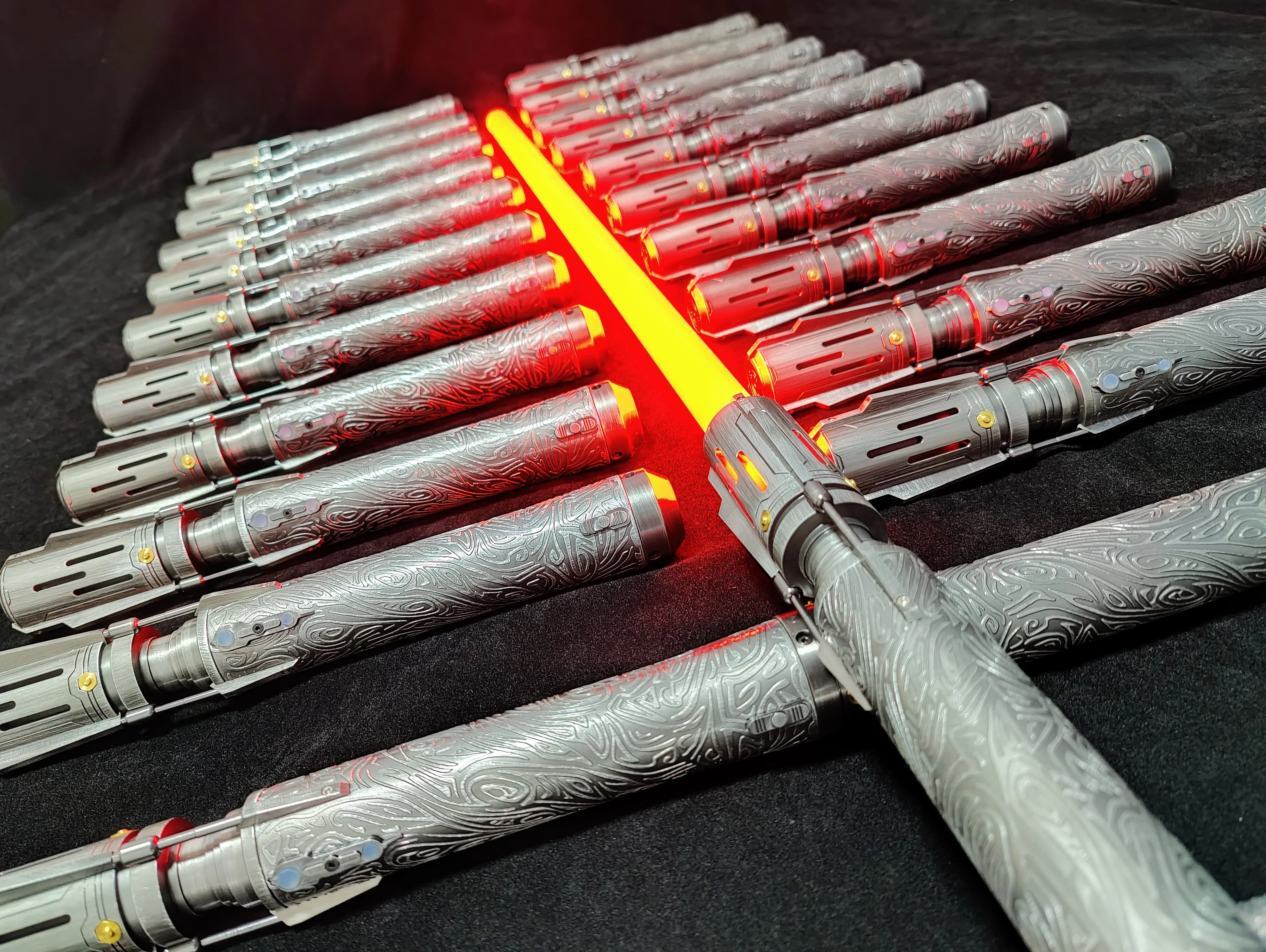 

Old Republic Satele Shan saber Lightsaber empty handle custom wholesale Support various types of saber customization