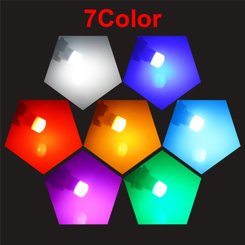 100 шт. лампа светодиодная T10 W5w 1 автомобиль 3030 SMD 194 168 огни очистки чтения интерьер авто лампа багажника 12В 6000K включены.