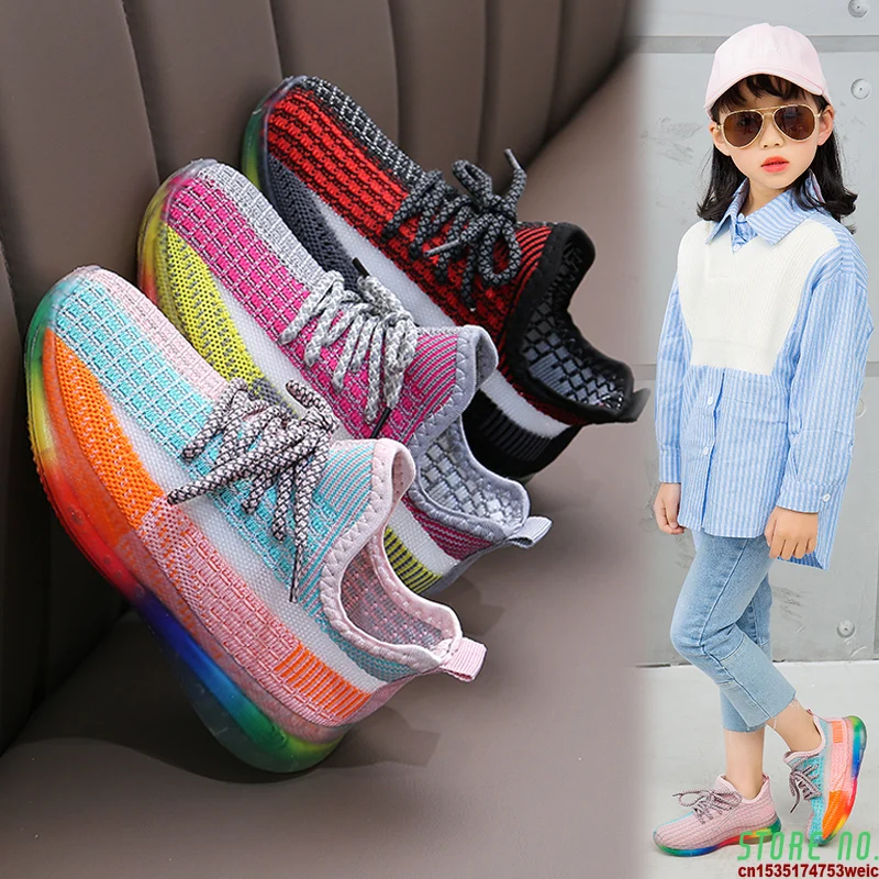 

Summer Kids Boys Girls Toddler Shoes Sneakers Children Sports Tennis Shoes Comfort Casual Child Boy Girls Running Training Shoes