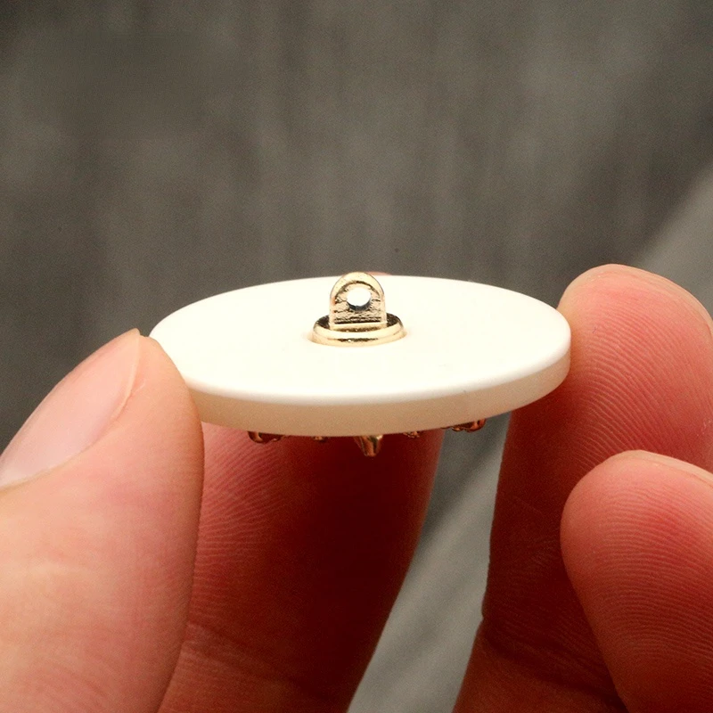 6 шт. белый черный металлический золотой бриллиант стразы пуговицы для одежды