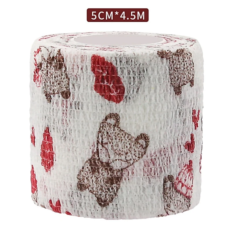 4 5 м цветные спортивные самоклеющиеся эластичные бандажные наколенники с