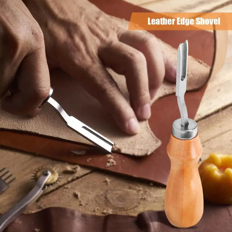 DIY кожа ручной работы Кромкорез широкий спектр применения практичная экономичная кожа Обрезка нож резка ремесла Инструменты