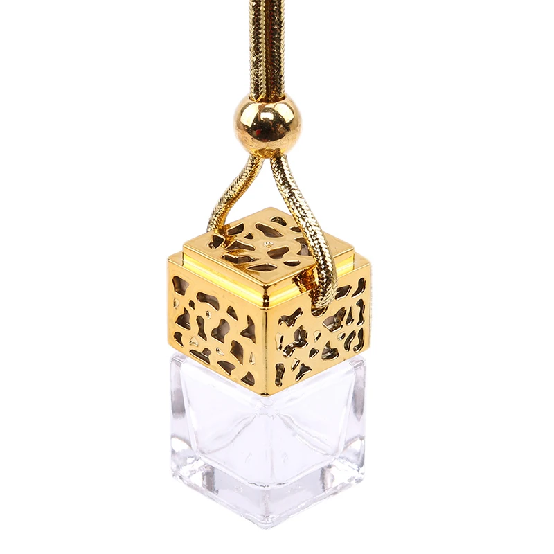 Автомобильный освежитель воздуха орнамент подвеска в виде бутылочки парфюма