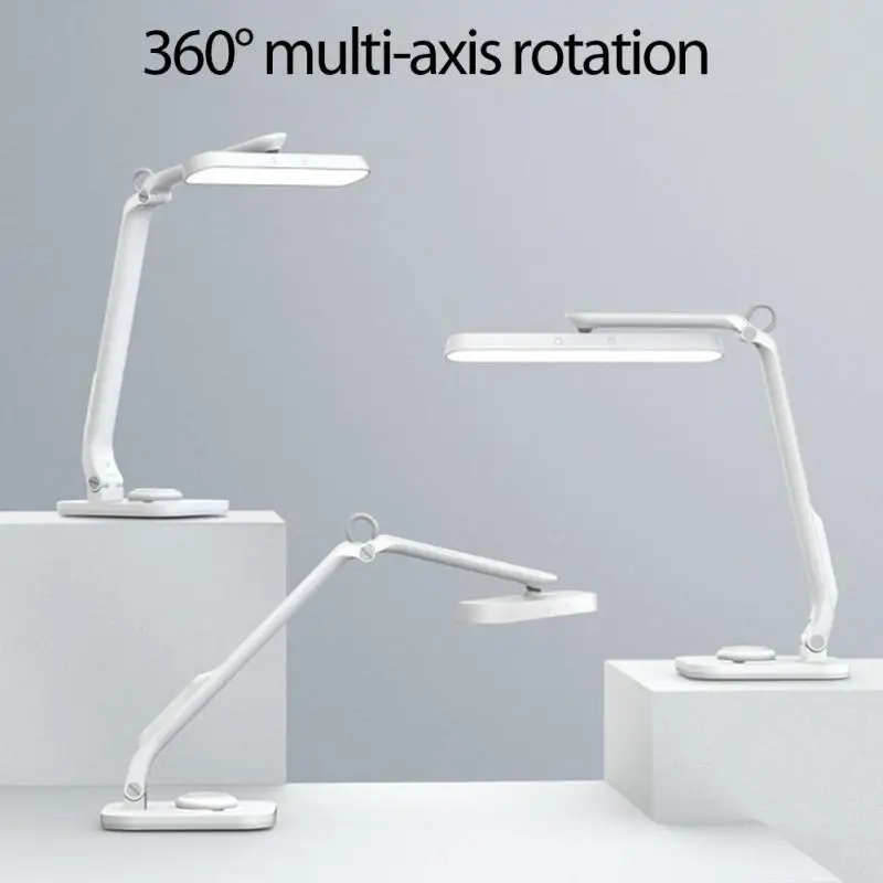 

Rechargeable Folding Table Lamp USB Smart Remote Control Light LED 360°rotation Ormitory Bedroom Study Office Reading Desk Lamp