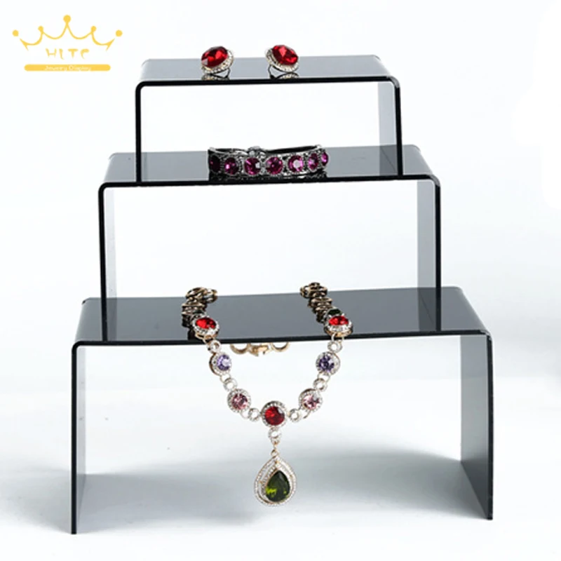 Акриловая многофункциональная витрина стеллаж для хранения ювелирных изделий