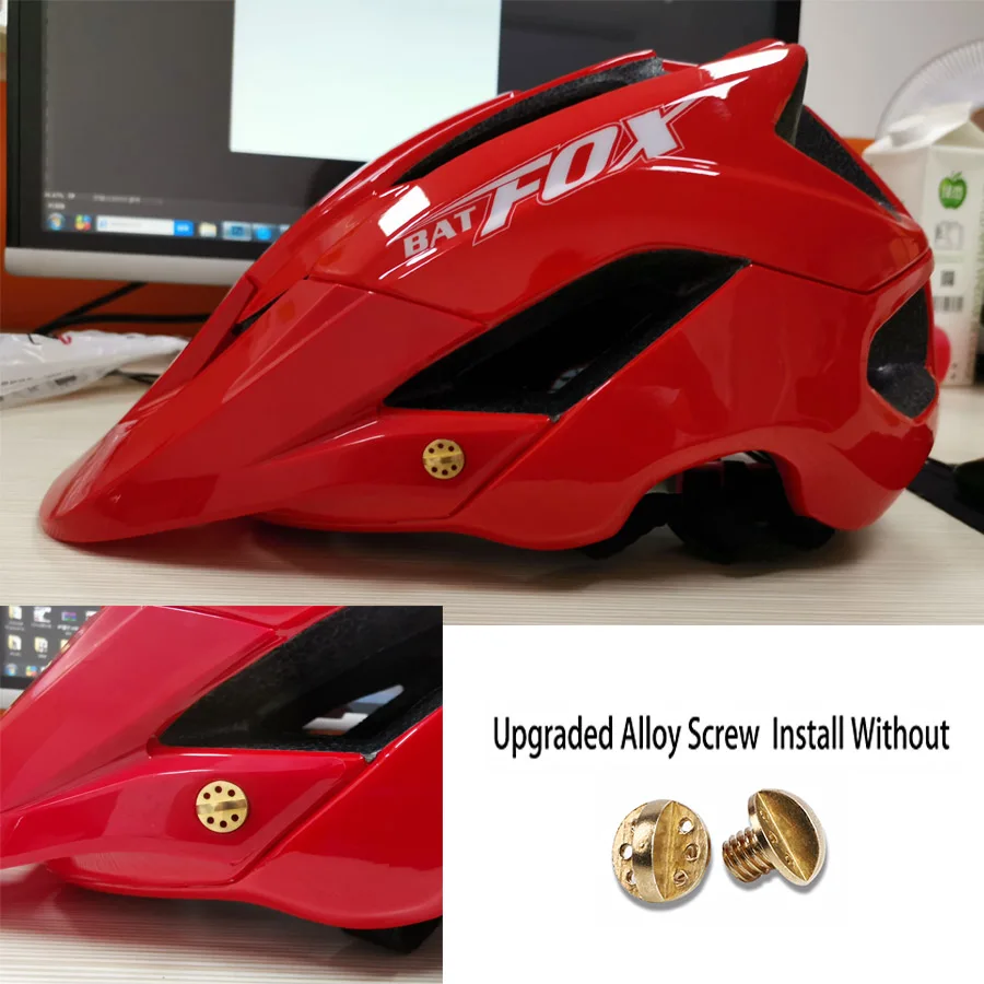 BATFOX оранжевый велосипедный шлем MTB шлем casco bicicleta hombre capacete ciclismo велосипедная Кепка cinelli велосипедный шлем