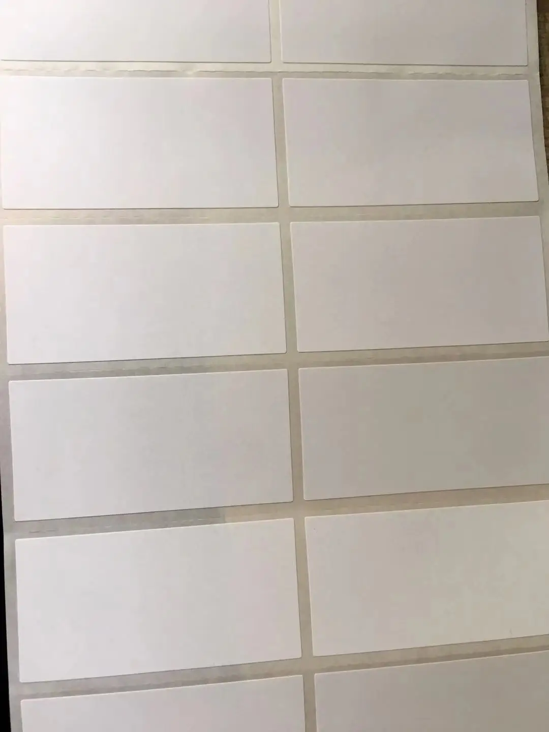 Полуглянцевая Перманентная Веерная пустая наклейка 5 см * 2 | Дом и сад