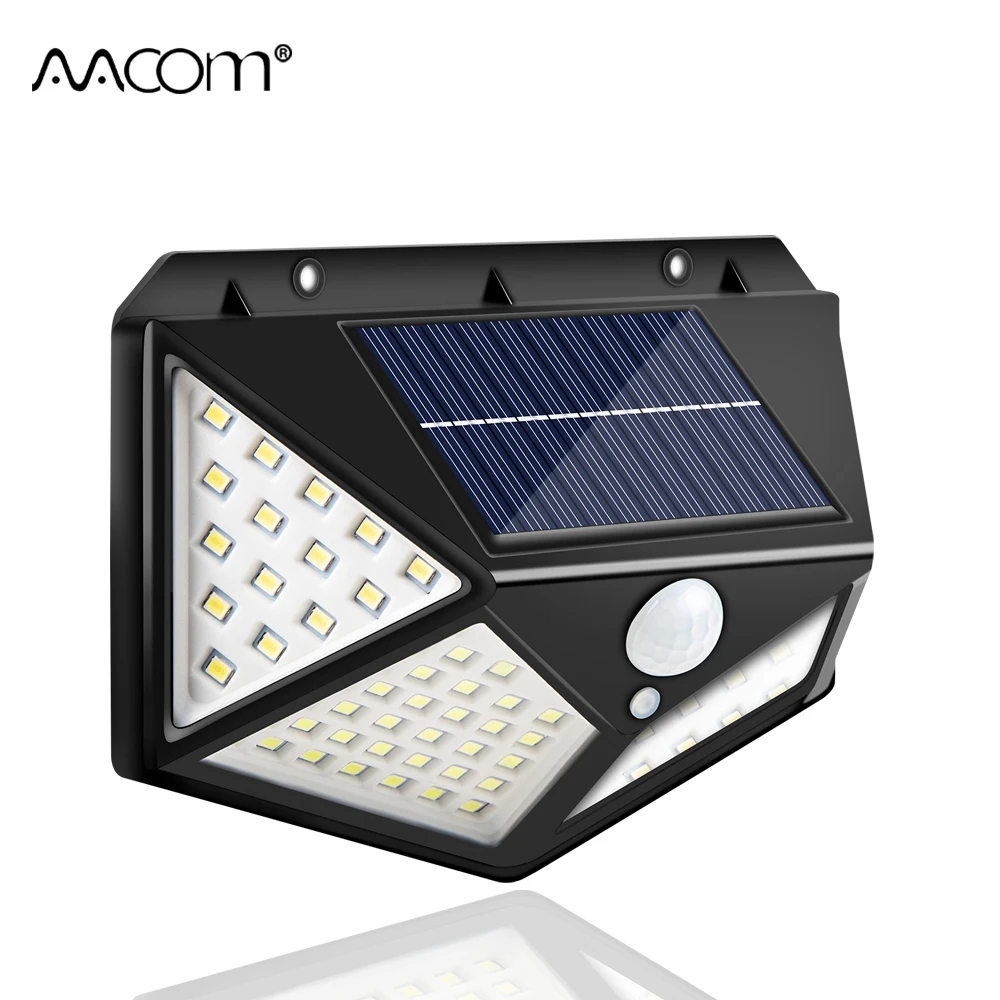 

Уличный светодиодный светильник на солнечной батарее, Уличный настенный светильник, 100, 172, 262, светодиодный s солнечный светильник, уличный с...