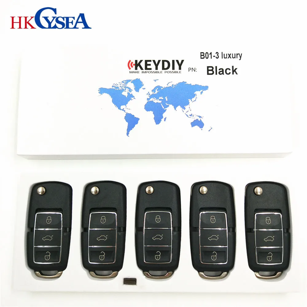 KEYDIY 15 шт. KD B01 3 черный + B02 A6L Тип кнопки для KD900/KD MINI/Φ программатор ключа серии B