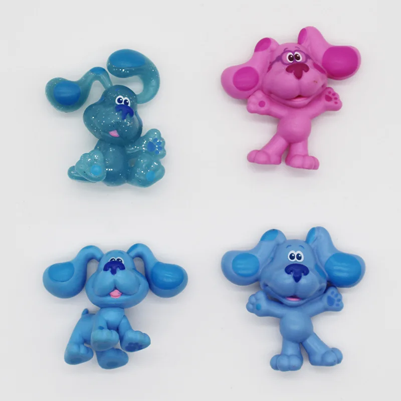 4 шт. Blues ключ в виде милой собачки детские игрушки мультяшная модель