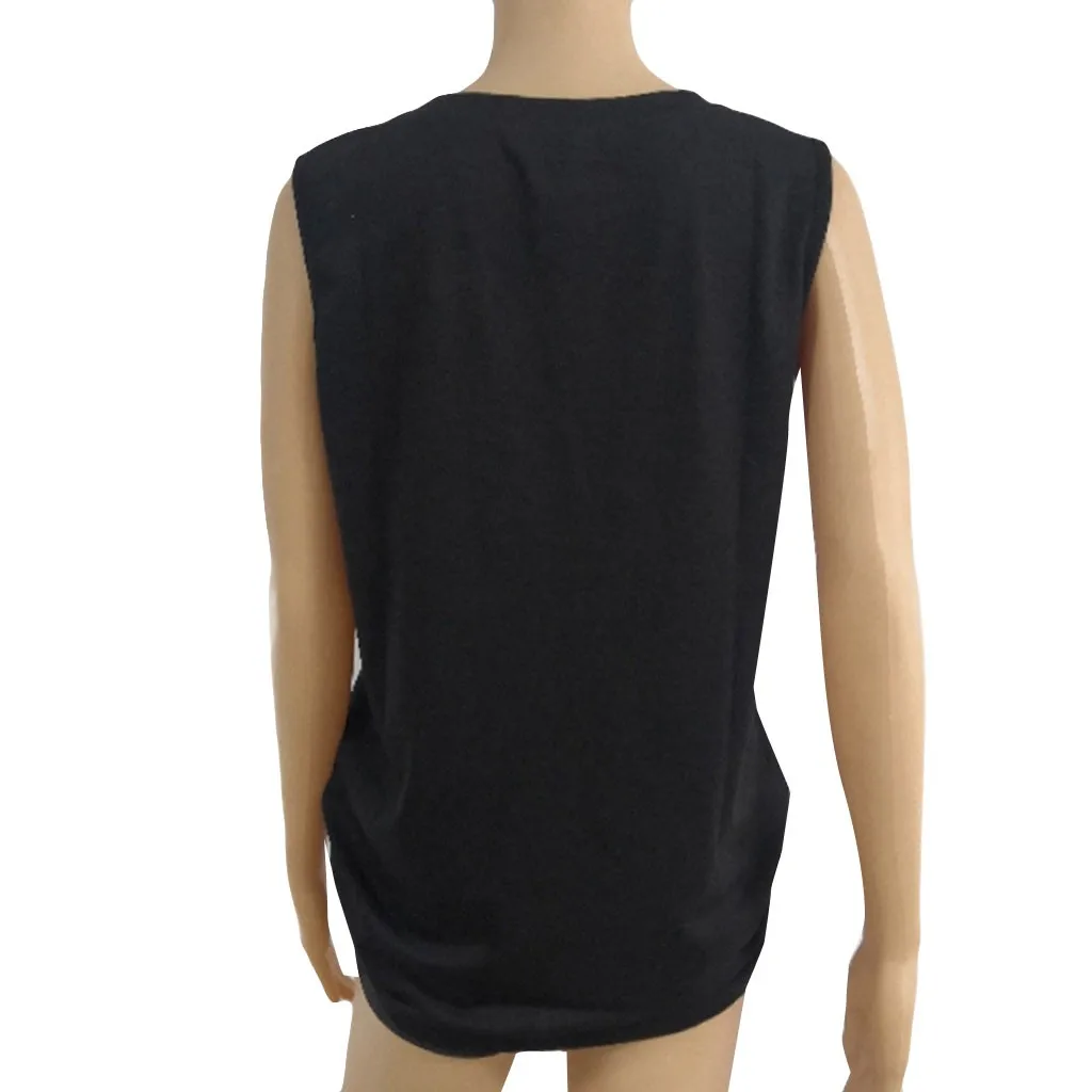 Модные новые женские топы с леопардовым принтом/принтом подсолнуха без рукавов