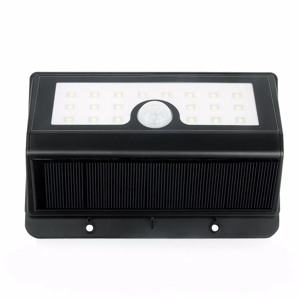 20 светодиодный настенный светильник с ИК-датчиком движения на солнечной энергии