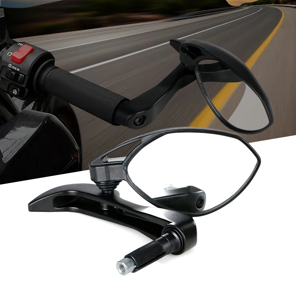 Для мотоцикла YAMAHA YZF R1 R3 R6 R25 MT07 MT09 FZ07 FZ09 YBR 125 KAWASAKI Z800 Z1000 универсальное зеркало