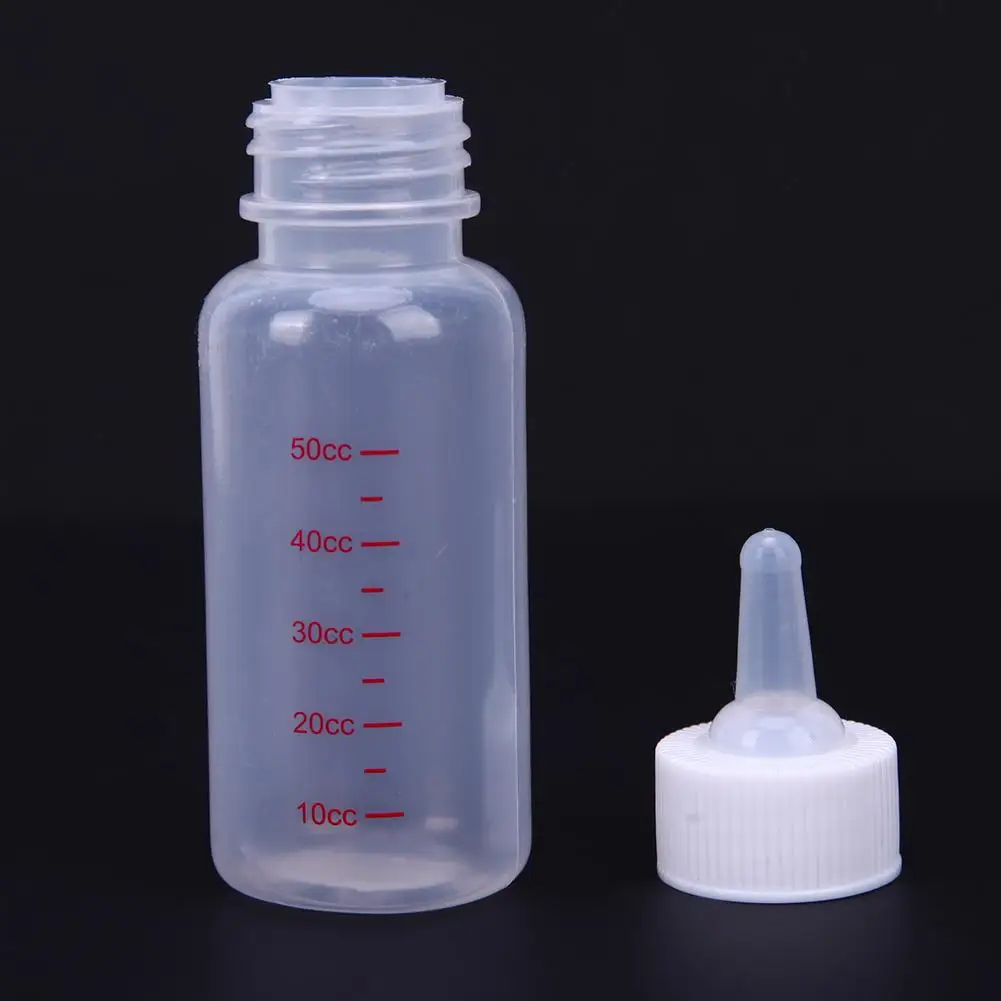 50ml Puppy Kitten Feeding Bottle Silicone Pet Nursing for Dogs Cats Portable Outdoor Travel Water Drinking | Дом и сад