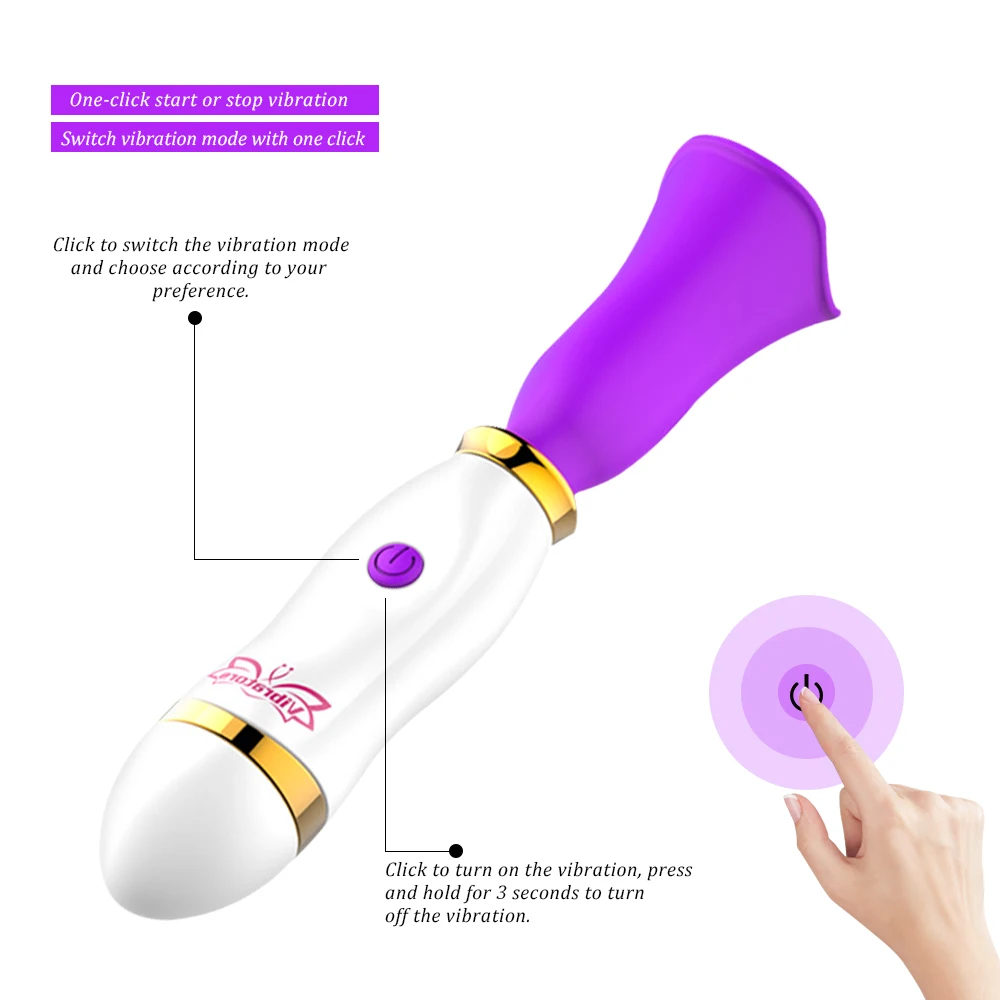 Вибратор EXVOID для языка интимные игрушки женщин 12 Скоростей массаж Вагины и точки