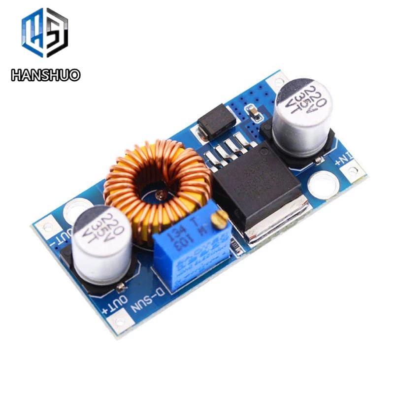 1 шт. XL4005 DSN5000 Beyond LM2596 adjustable Регулируемый понижающий 5А модуль питания большой ток
