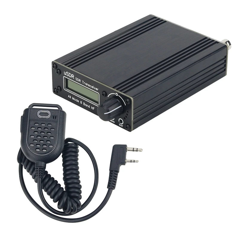 

USDX 10 м/15 м/17 м/20 м/30 м/40 м/60 м/80 м 8 диапазонов SDR все режимы HF SSB QRP трансивер USDR SDR радио приемопередатчик