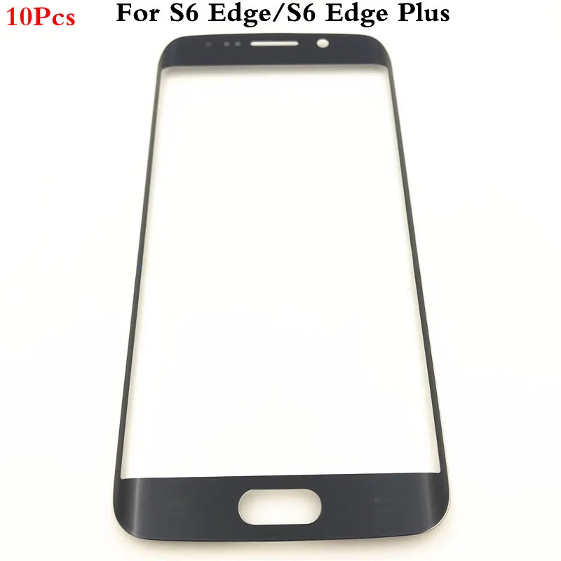 10 шт. Передняя стеклянная линза сенсорная для Samsung Galaxy S6 Edge G925F G925 &amp Plus G928 G928F