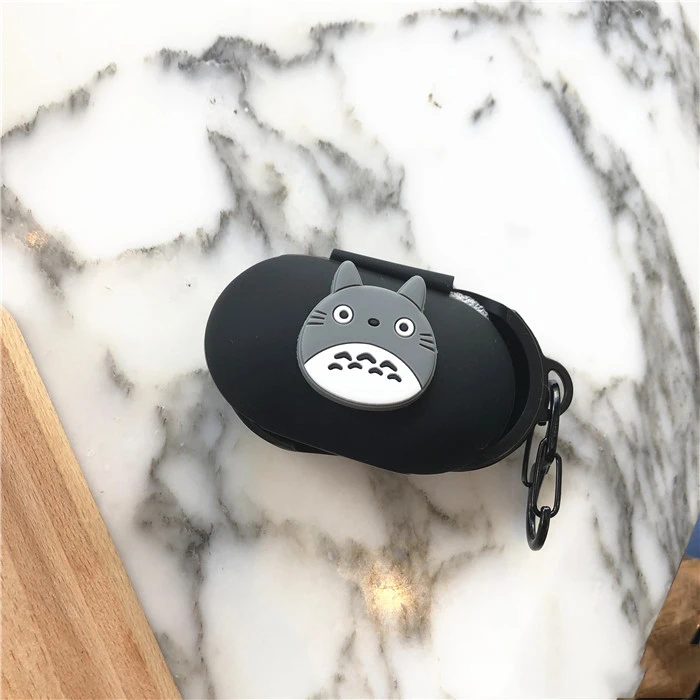 Милый защитный чехол для samsung Galaxy Buds, чехол с откидной крышкой и карабином, водонепроницаемый противоударный чехол s