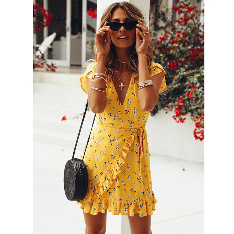 Женское летнее платье 2019 модное ретро женское хлопковое сексуальное облегающие