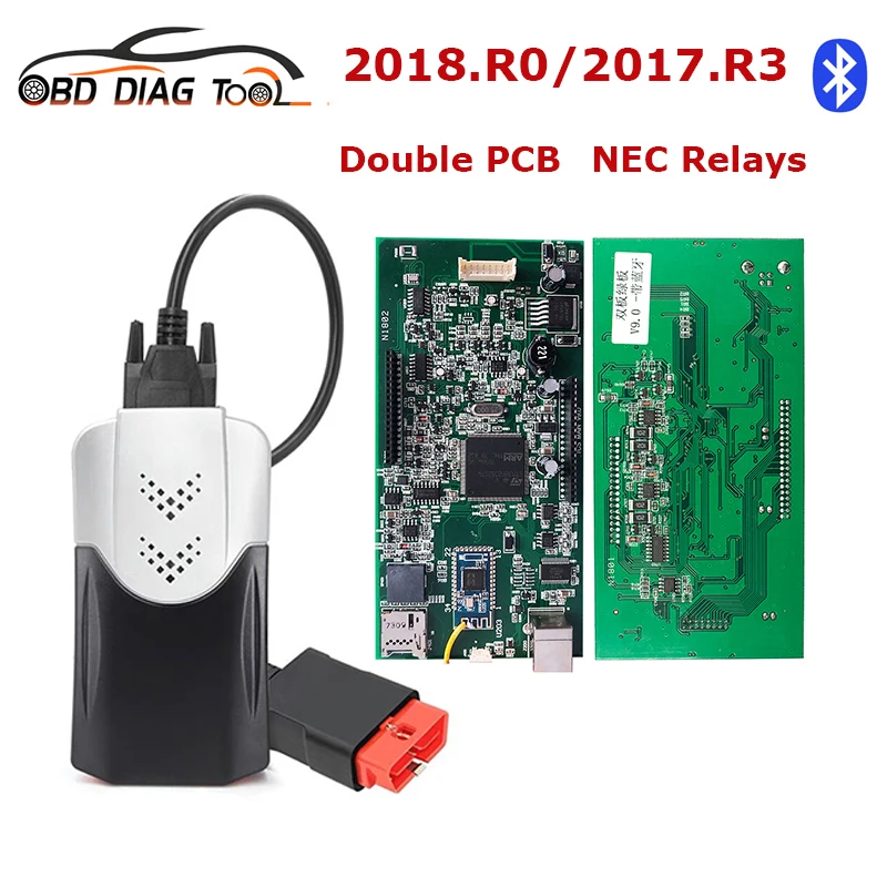 Новая двойная плата V9.0/V3.0 для TCS Pro Bluetooth-совместимый сканер автомобиля/грузовика