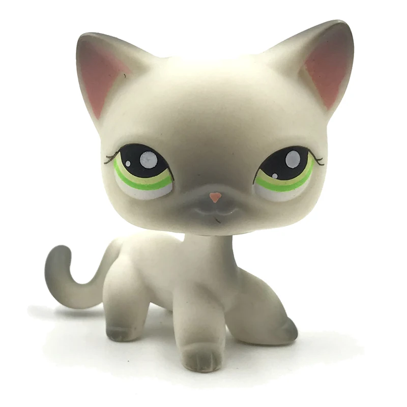 

LPS CAT Rare Littlest pet shop cute toys standing red short hair cat brown dog Dachshund collie spaniel Great Dane gift for girl