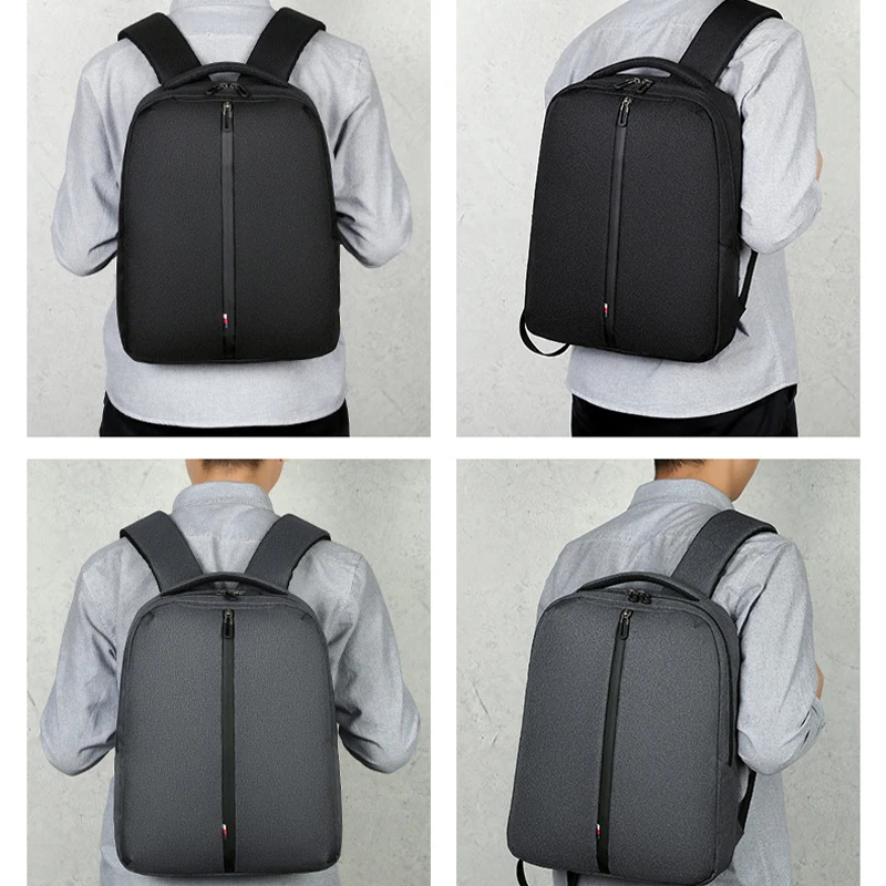 Брендовый водонепроницаемый мужской рюкзак для среднего школьного колледжа