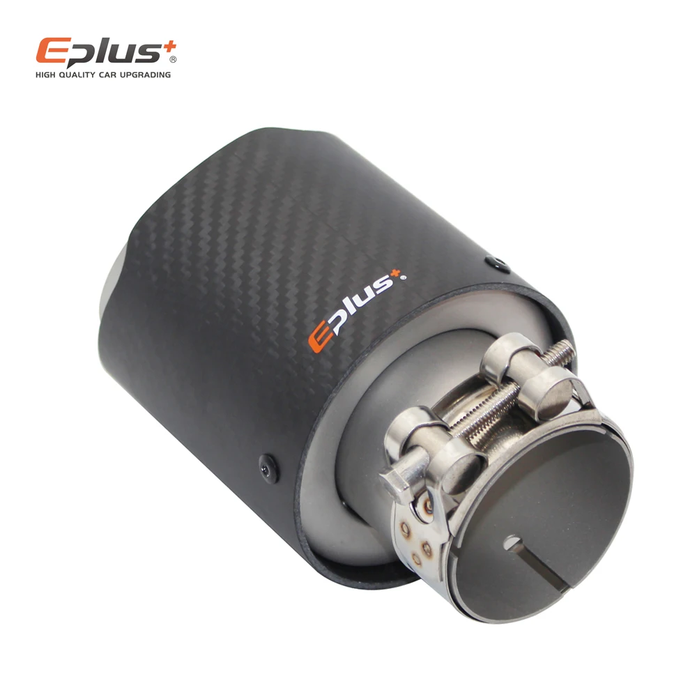 Насадка На глушитель EPLUS универсальная из углеродного волокна для Akrapovic |