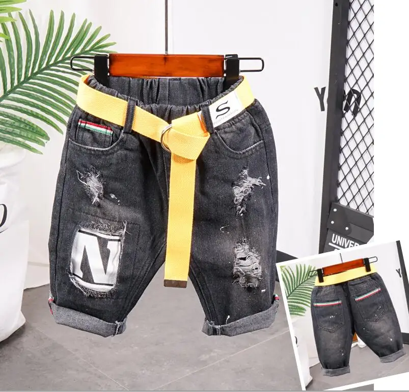 

Kids Jeans 2020 Children's Denim Shorts Summer Korean Children's Pants Toddler Baby Boys Girls Shorts for 2-7years