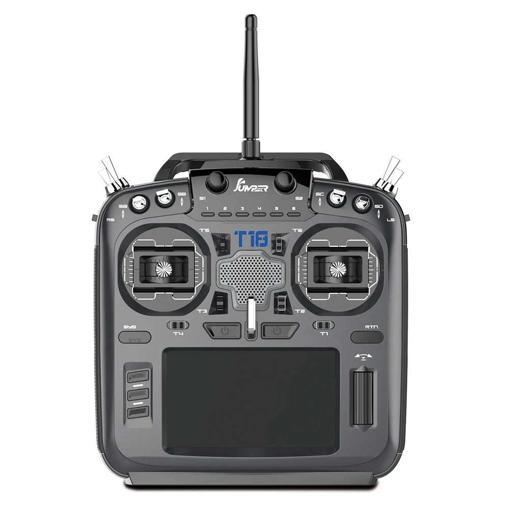

Jumper T18 Pro V2 2,4G 915 МГц 16CH RDC90 датчик Gimbal OpenTX многопротокольный передатчик JP4IN1 RF модуль для радиоуправляемого дрона самолета