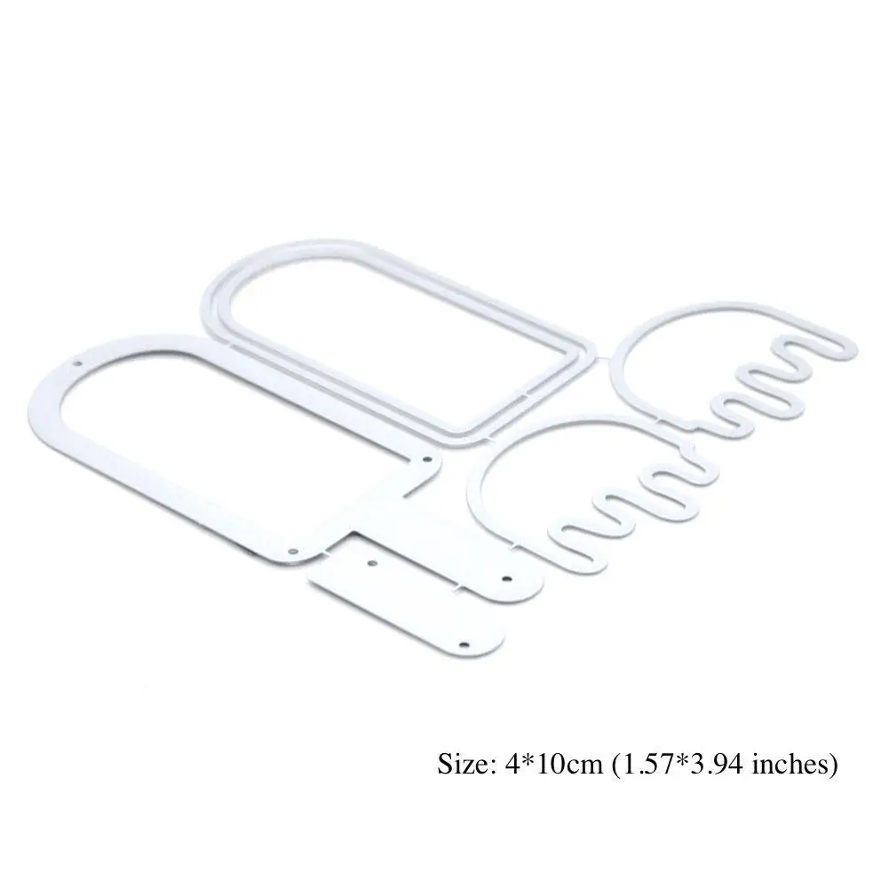

KSCRAFT Cute Popsicle Shaker Metal Cutting Dies Stencils for DIY Scrapbooking Decorative Embossing DIY Paper Cards
