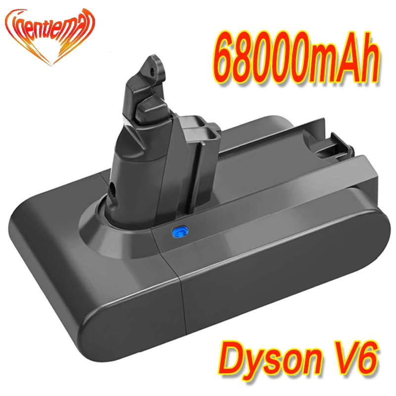 Dyson dc62 батарея 68000mAh 21 6 V литий ионная для V6 DC58 DC59 DC61 DC62 DC74 SV07 SV03 SV09