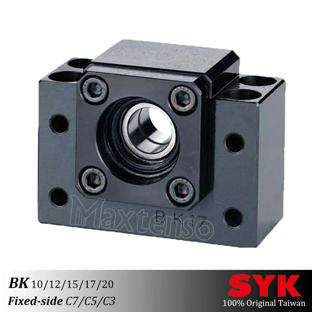 SYK блок поддержки Профессиональный BK10 BK12 BK15 BK17 BK20 фиксированная сторона C3 C5 C7 для шарикового винта ТБИ СФУ 1204 Премиум bf12 часть ЧПУ