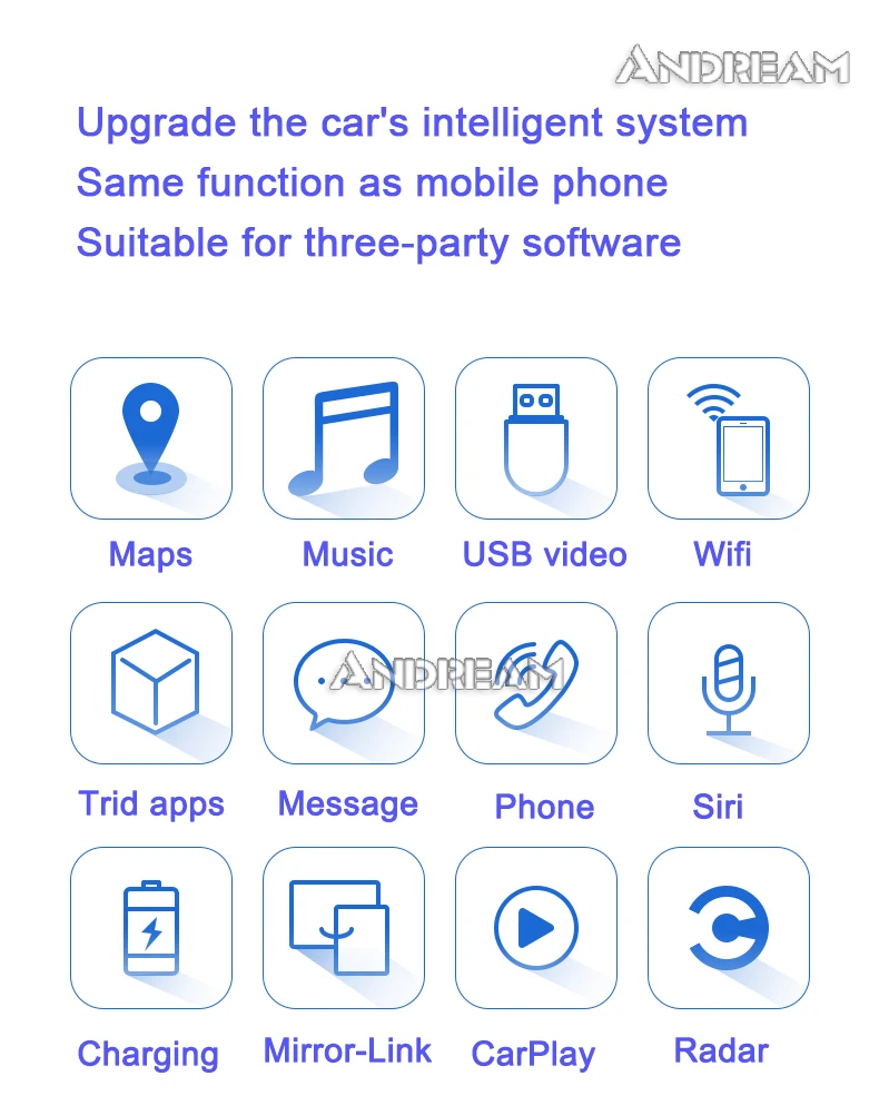 Andream Android Авто Carplay модуль для BMW NBT система MINI F56 оригинальный 6 5/8 8 дюймов экран