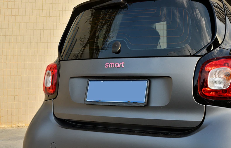 Автомобильная наклейка с логотипом для Smart 451 453 fortwo forfour 3D Автомобильная задняя эмблемы и аксессуары для автомобиля внешний стиль автомобиля