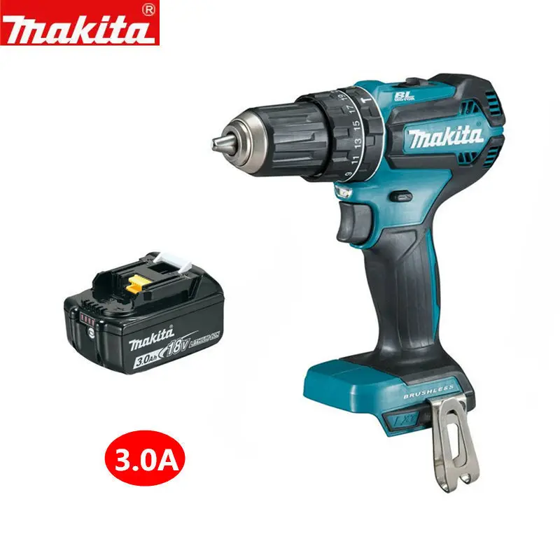 DHP485 C Makita DHP485 DHP485Z DHP485SFJ 18 в LXT литий-ионный бесщеточный Combi молоток дрель-голый RP DHP484 - Цвет: DHP485 C