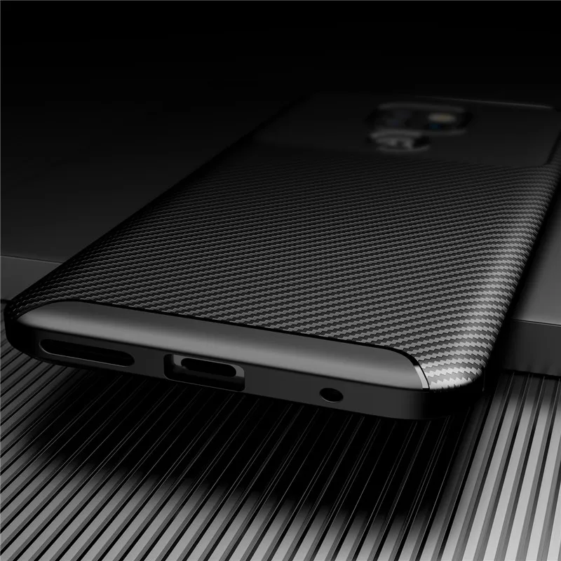 for motorola moto g9 play case carbon fiber soft tpu protective back cover for moto g9 plus g9 power silicone bumper phone cases free global shipping