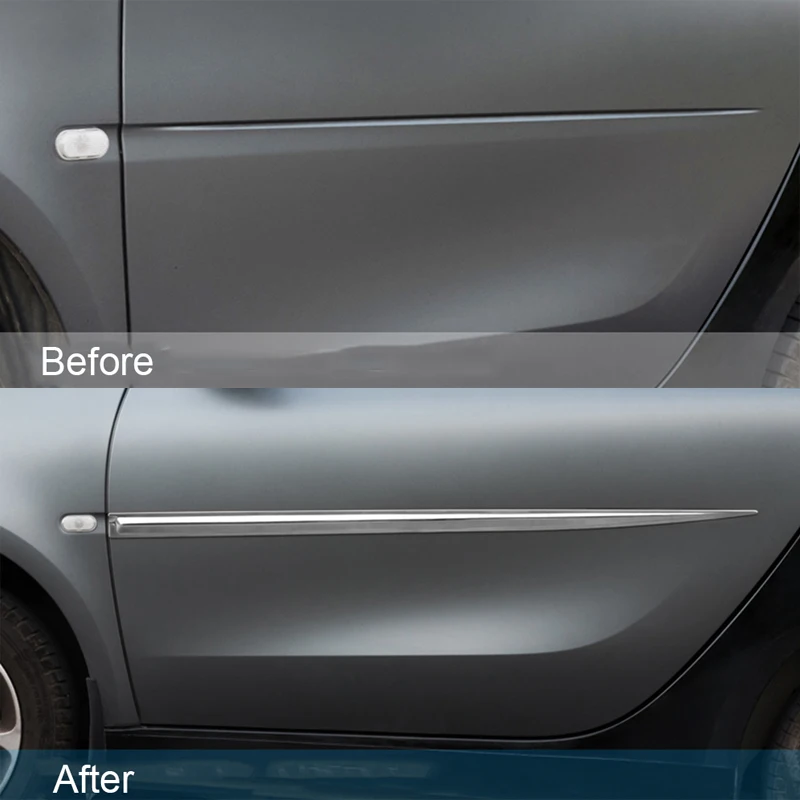 2 шт. автомобиля средства ухода за кожей боковой двери из нержавеющей стали