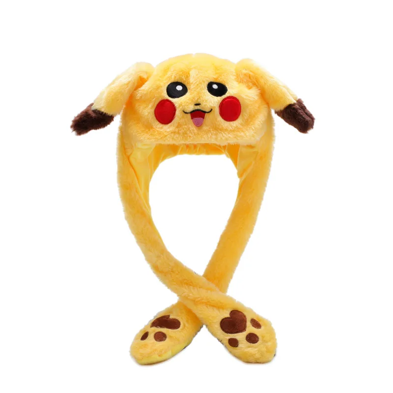 Зимняя Милая шапка ушанка с кроликом из мультфильма для девочек фланелевая