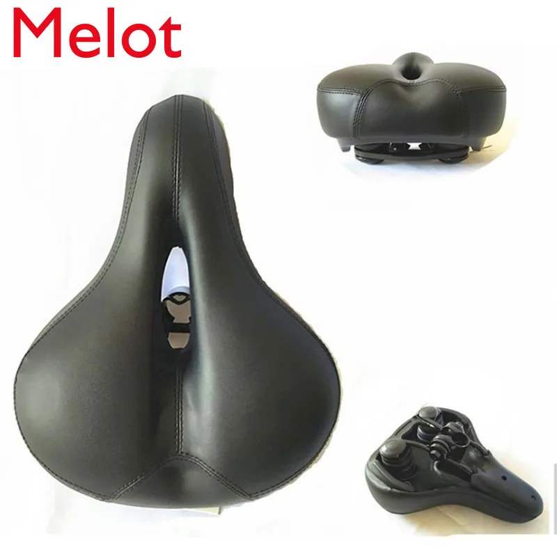 

Bike Saddle Saddle Mountain Seat Cushion Soft and Comfortable Big Butt Thickened Universal Seat Bicycle Accessories