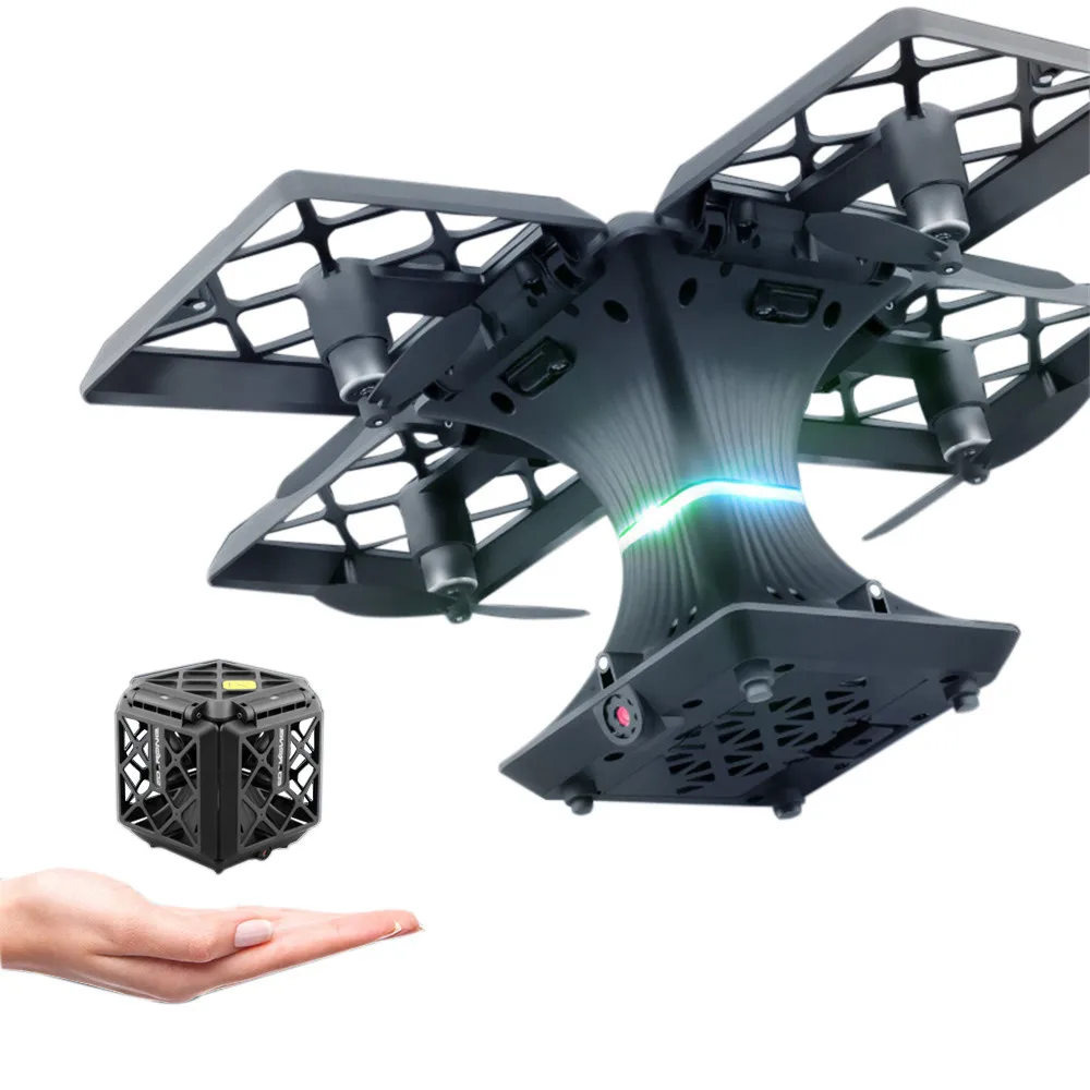 Utoghter 2 4 ГГц 4CH 6-Axis Gyro RC Quadcopter складной трансформер Карманный беспилотный