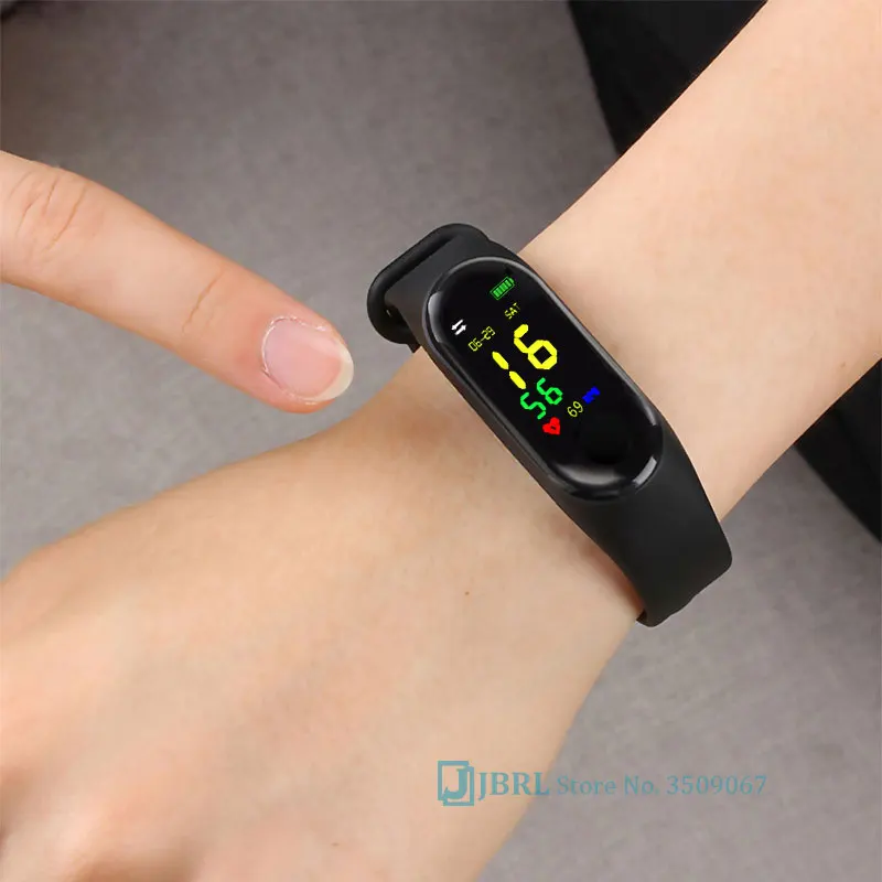 Спортивный Браслет умные часы для детей детские девочек и мальчиков