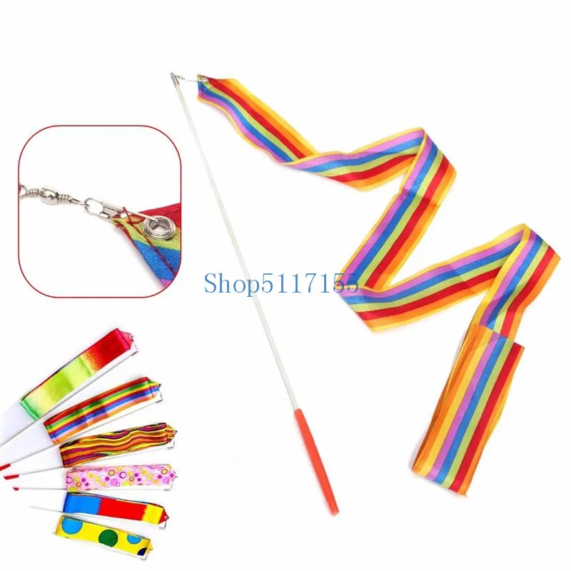 Бесплатная доставка DHL 4 м лента для танцев в тренажерном зале ритмичное