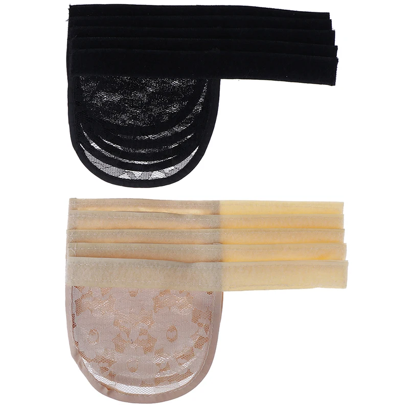 5 шт. пряди для волос с конским хвостом регулируемый ремешок на заднюю часть