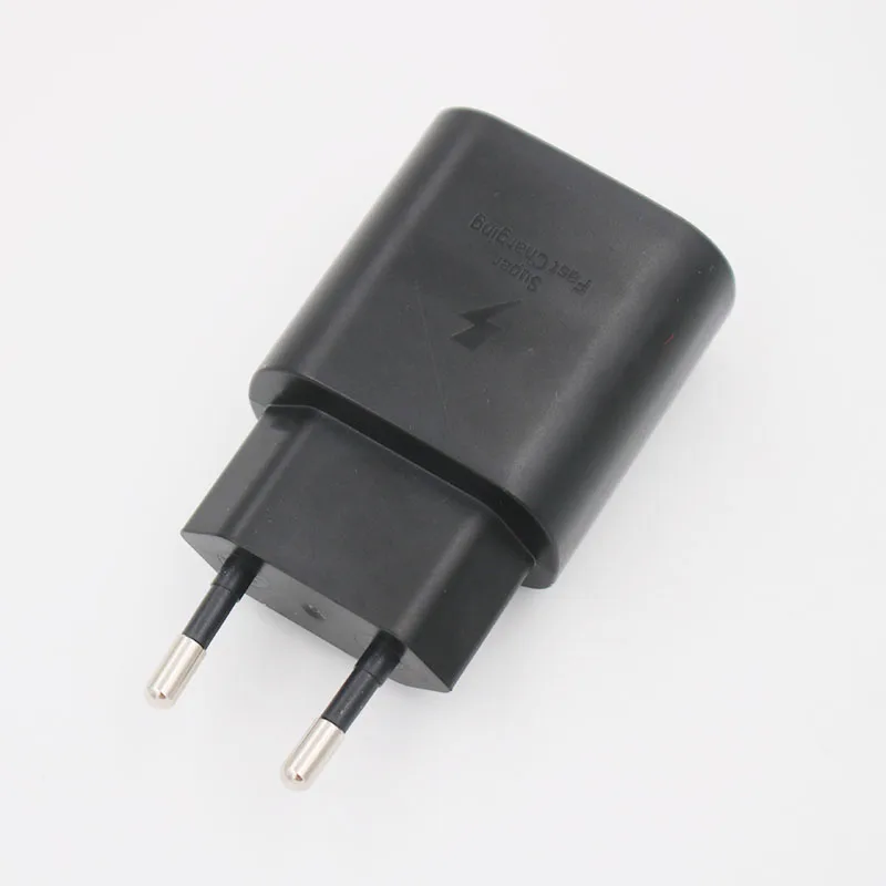 Оригинальное Супербыстрое зарядное устройство Samsung Note10 25 Вт EU Usb PD 3 0 кабель для