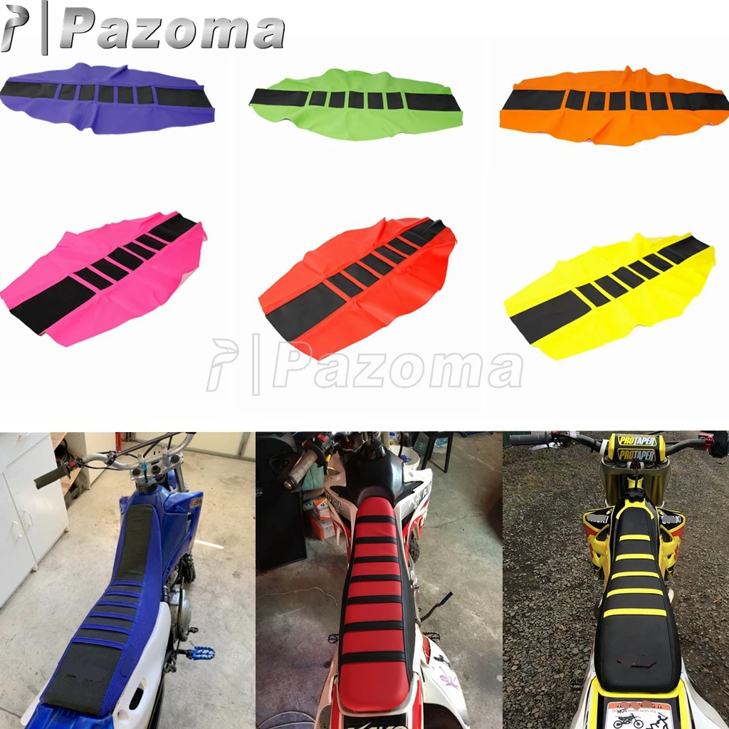 Резиновый чехол для мотоцикла Enduro с захватом мягкое сиденье Honda Kawasaki Yamaha SUZUKI EXC SX