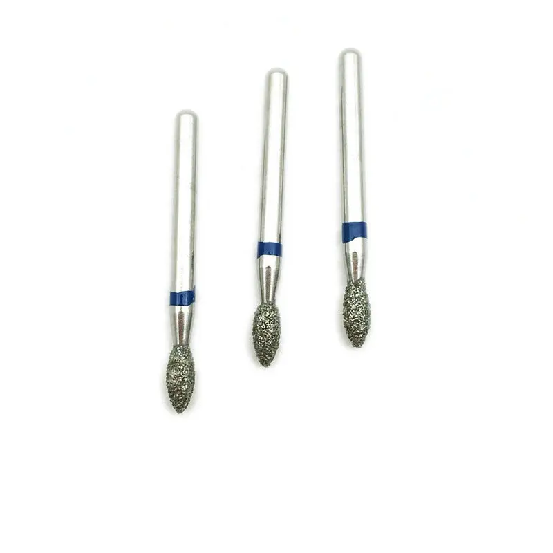 10 шт. Стоматологические алмазные FG высокоскоростные боры для полировки